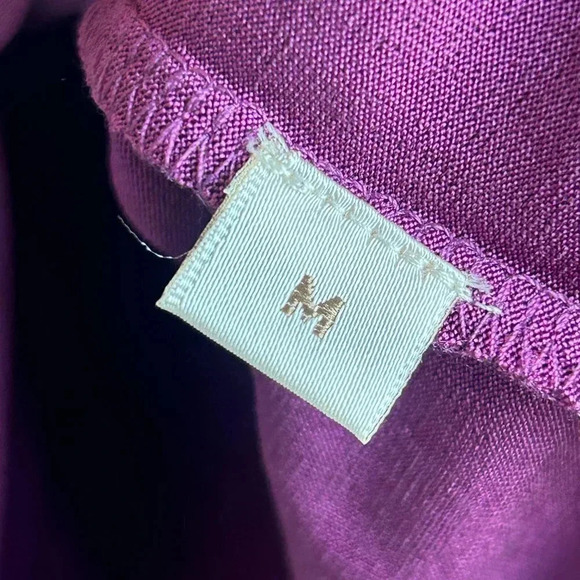 Doncaster Fuchsia Stretch Silk Sleeveless Tank Size Medium - Picture 4 of 6